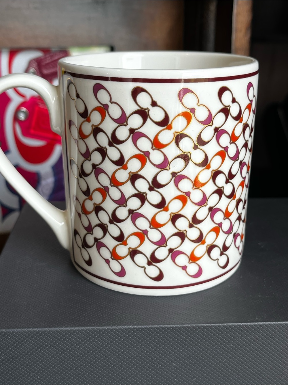 NWT NIB Coach Signature C Coffee Mug